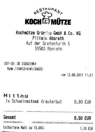 rrfk Hffner Kochmtze Restaurant